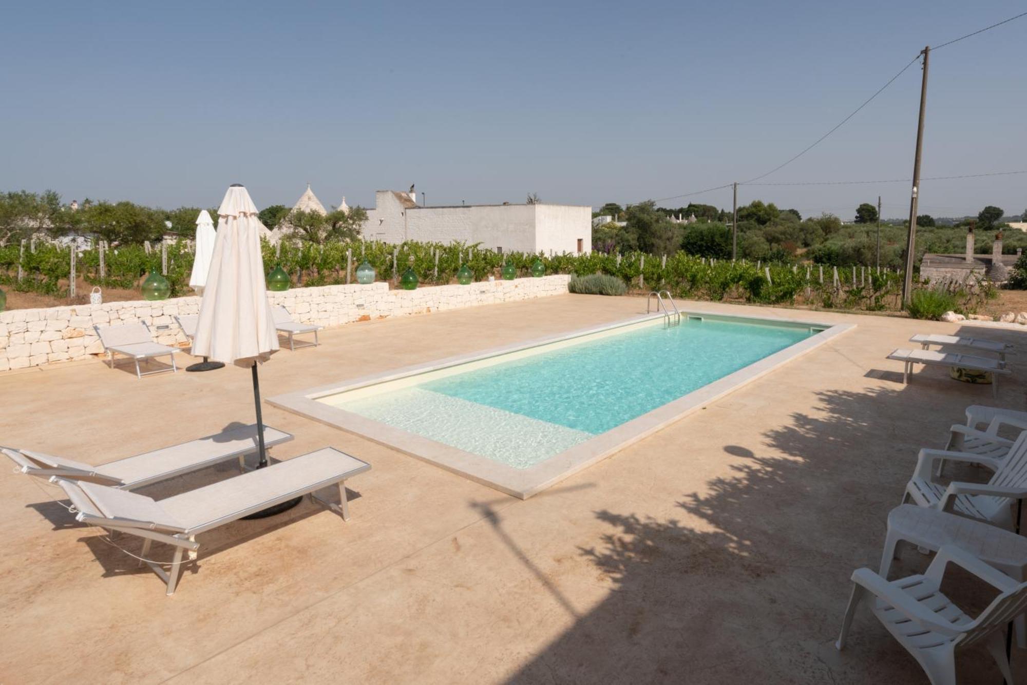 Il Vigneto Sole&Luna Con Piscina Privata Martina Franca Eksteriør billede