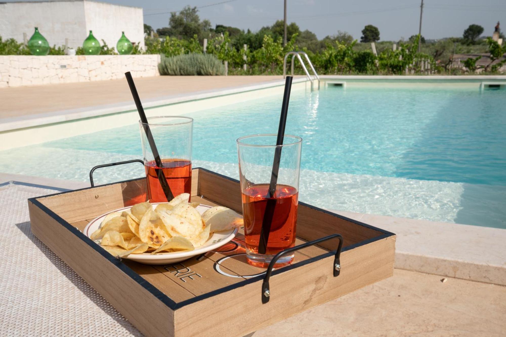 Il Vigneto Sole&Luna Con Piscina Privata Martina Franca Eksteriør billede